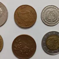 انواع سکه از ۲ تا ۵۰۰۰ ریال و مسی