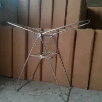 بند رخت تمام استیل وسط قپکدار