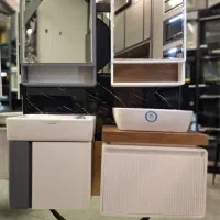 روشویی کابینتی ۱۰۰٪ ضدآب  وکاملا pvc|لوازم سرویس بهداشتی|شیراز, وصال|دیوار