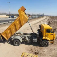 کمپرسی ۶ چرخ تک کاماز مدل ۹۲ تحویل ۹۷|خودرو سنگین|الوند, |دیوار