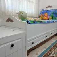 تخت نوزاد نوجوان و تشک تخت نوزاد نوجوان|تخت و سرویس خواب|الوند, |دیوار