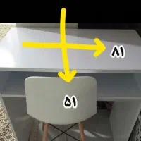 میز کامپیوتر یا میز تحریربه همراه صندلی|میز تحریر و کامپیوتر|رشت, سلیمانداراب|دیوار