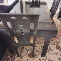 میزناهارخوری ۶نفره با ۳ صندلی