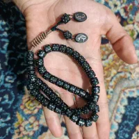 تسبیح زندان بافت نقره کوب