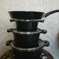 سرویس قابلمه و قابلمه و ماهیتابه تکی