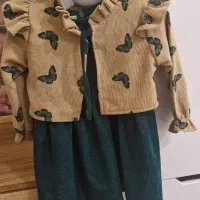 لباس پاییزی شیک ومجلسی ۱۱ماه تا۲سال