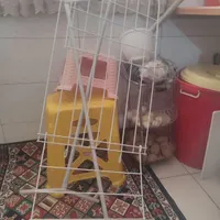 پلاستیک همرای چوپ لباسی همه باهم ۱ میلیون