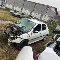 پژو ۲۰۶ تیپ ۲ مدل ۹۵ موتور گیربکس سالم