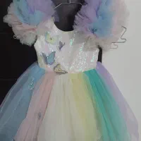 پیراهن مجلسی بچه گانه نو