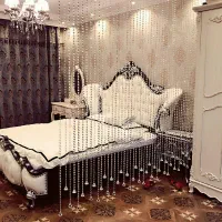 پرده کریستال|پرده، رانر، رومیزی|اصفهان, دستگرده|دیوار