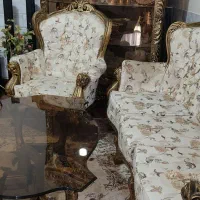 فروش مبلمان 9 نفره به همراه میز و دو عدد عسلی....|مبلمان خانگی و میز عسلی|نجف‌آباد, |دیوار