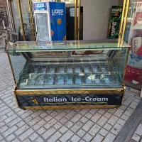 تاپینگ بستنی ۱۸ لگنه موتور ۱ اسب فرانسه مشابه نو