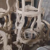 رنگ کاری مبلمان چوب