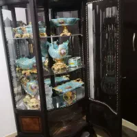 ویترین و بوفه چوبی شیک|بوفه، ویترین، کنسول|شیراز, گویم|دیوار