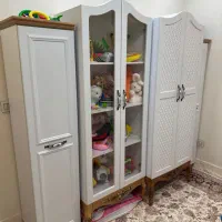 تخت کودک نوجوان با پایه چوب