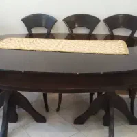 میز ۶ تا ۸ نفره تمیز بدون صندلی|میز و صندلی غذاخوری|تهران, پرستار|دیوار