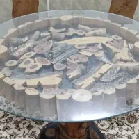 میز چوبی|میز و صندلی غذاخوری|یزد, |دیوار