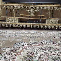 بوفه ساعت ویترین میز برنزی|بوفه، ویترین، کنسول|نسیم‌شهر, |دیوار