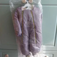 سرهمی نوزادی طوسی (کاملا نو)|کفش و لباس بچه|نجف‌آباد, هفده شهریور|دیوار