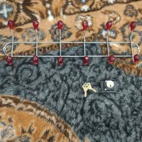 آویز لباس و قفل