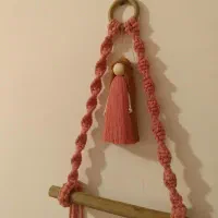 عروسک مکرومه|صنایع دستی و سایر لوازم تزئینی|مشکیندشت, |دیوار