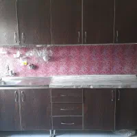 کابینت آشپزخانه درب MDF و داخل فلزی