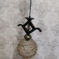 لوستر پذیرایی کریستالی ۵شاخه|لوستر و چراغ آویز|رشت, گلسار|دیوار
