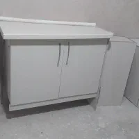 کابینت آشپزخانه با هود وسینک روشویی