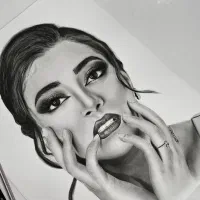 سفارش طراحی چهره(سیاه قلم)