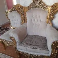 مبل استیل و سلطنتی|مبلمان خانگی و میز عسلی|تهران, تختی|دیوار