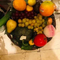 سبد میوه مصنوعی تزئینی خارجی
