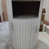 میز پیشخوان و دو عدد صندلی طرح بشکه