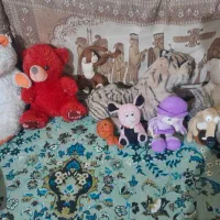 تعدادی عروسک درحدنو|اسباب و اثاث بچه|مسجد سلیمان, |دیوار