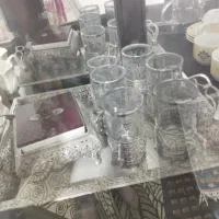 چایی. خوری. سیلور. ترک|ظروف سرو و پذیرایی|کرج, حسن آباد|دیوار