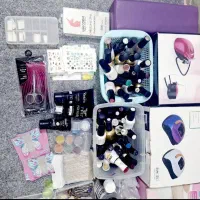 فروش کاشت وسایل ناخن استفاده نشده در حد آموزش بوده