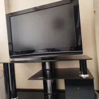 میز تلویزیون شیشه ای