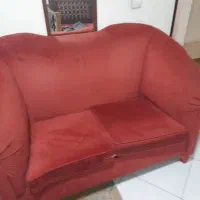 دو مبل راحتی  سه و دو نفر ه سالم