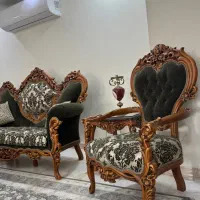 مبل استیل کلاسیک 9 نفره|مبلمان خانگی و میز عسلی|تهران, کوی بیمه|دیوار