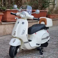 موتور شارژی وسپا ریموت دار دسته گازی