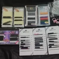 وسایل اکستشن مژه و لیفت ابرو|آرایشگاه و سالن‌های زیبایی|بندر ماهشهر, |دیوار