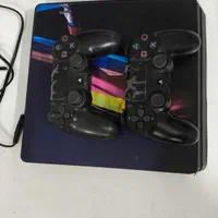 دستگاه PS4 اسلیم اکانتی با همراه دو دسته|کنسول، بازی ویدئویی و آنلاین|مشهد, عبادی|دیوار