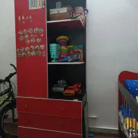 تخت و کمد کودک تا هفت سال|تخت و سرویس خواب|نظرآباد, رسالت|دیوار