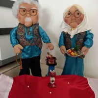عروسک های سنتی خانجون و آقاجون|حراج|اصفهان, رزمندگان|دیوار