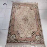 قالیچه کرمی رنگ سالم ۱ در ۱/۵