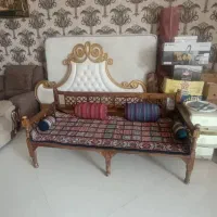 تخت سنتی|مبلمان خانگی و میز عسلی|چمستان, |دیوار
