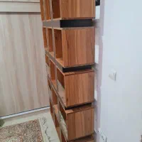 کتابخانه و استند|کتابخانه، شلف، قفسههای دیواری|اردبیل, |دیوار