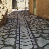 اجرای سنگ فرش وموزایک فرش