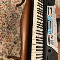 کیبورد یاماها psr 170 به همراه پایه و پدال|پیانو، کیبورد، آکاردئون|ساری, |دیوار