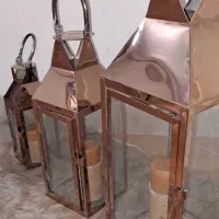 فانوس بهمراه شمع خز