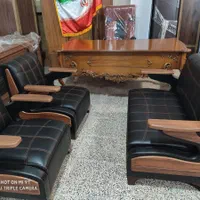 ست کامل مبل اداری و میز مدیریت کلاسیک 369